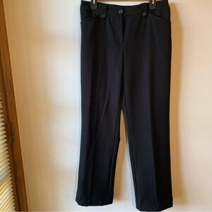 Jones New York Classic Black Dress Pants